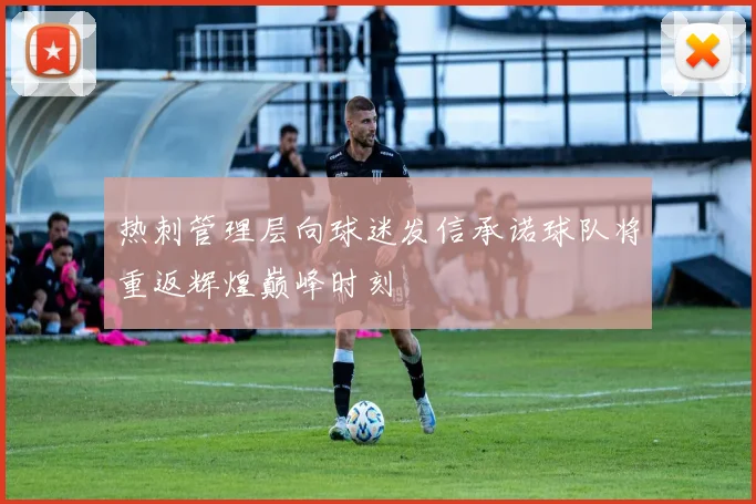 热刺管理层向球迷发信承诺球队将重返辉煌巅峰时刻