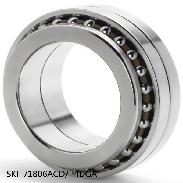 71806ACD/P4DGA SKF Super Precision,Super Precision Bearings,Super Precision Angular Contact,71800 Series,25 Degree Contact Angle