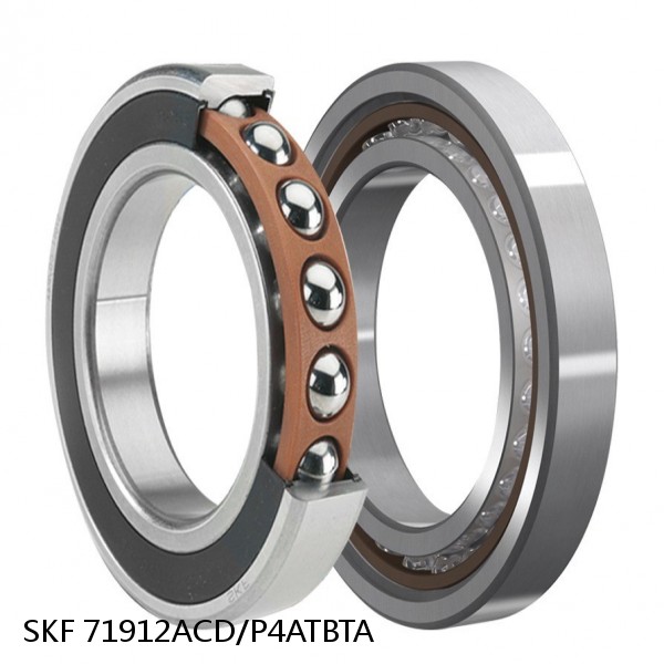 71912ACD/P4ATBTA SKF Super Precision,Super Precision Bearings,Super Precision Angular Contact,71900 Series,25 Degree Contact Angle