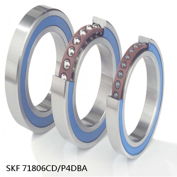 71806CD/P4DBA SKF Super Precision,Super Precision Bearings,Super Precision Angular Contact,71800 Series,15 Degree Contact Angle #1 small image