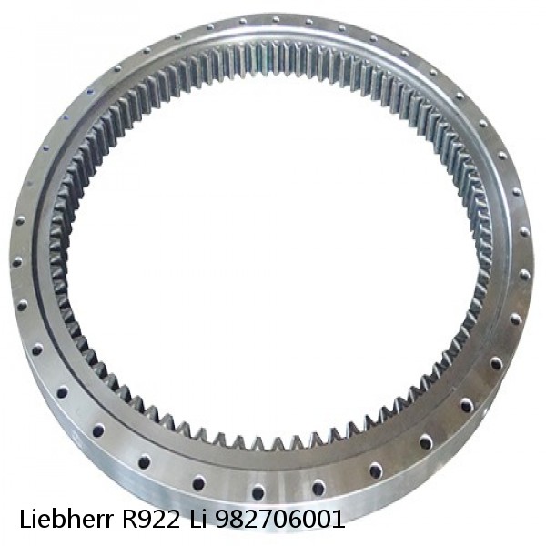 982706001 Liebherr R922 Li Slewing Ring #1 small image