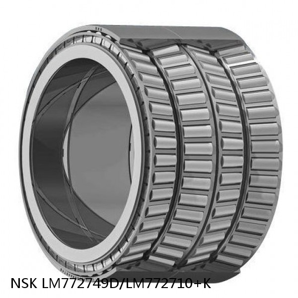 LM772749D/LM772710+K NSK Tapered roller bearing #1 small image