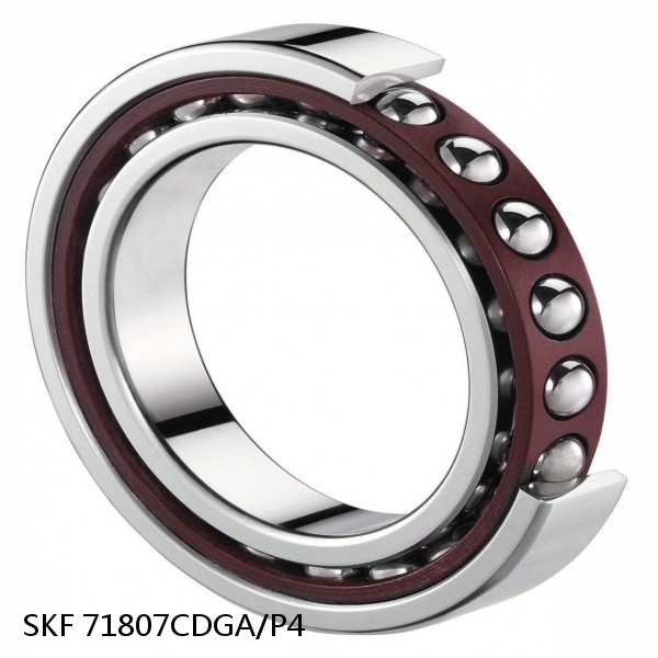 71807CDGA/P4 SKF Super Precision,Super Precision Bearings,Super Precision Angular Contact,71800 Series,15 Degree Contact Angle #1 image