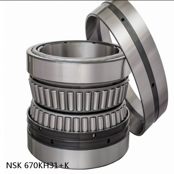 670KH31+K NSK Tapered roller bearing #1 image
